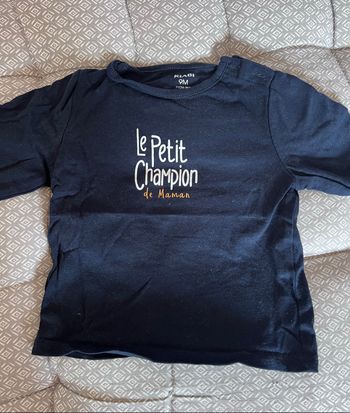 Tes shirt manches longues 9 mois