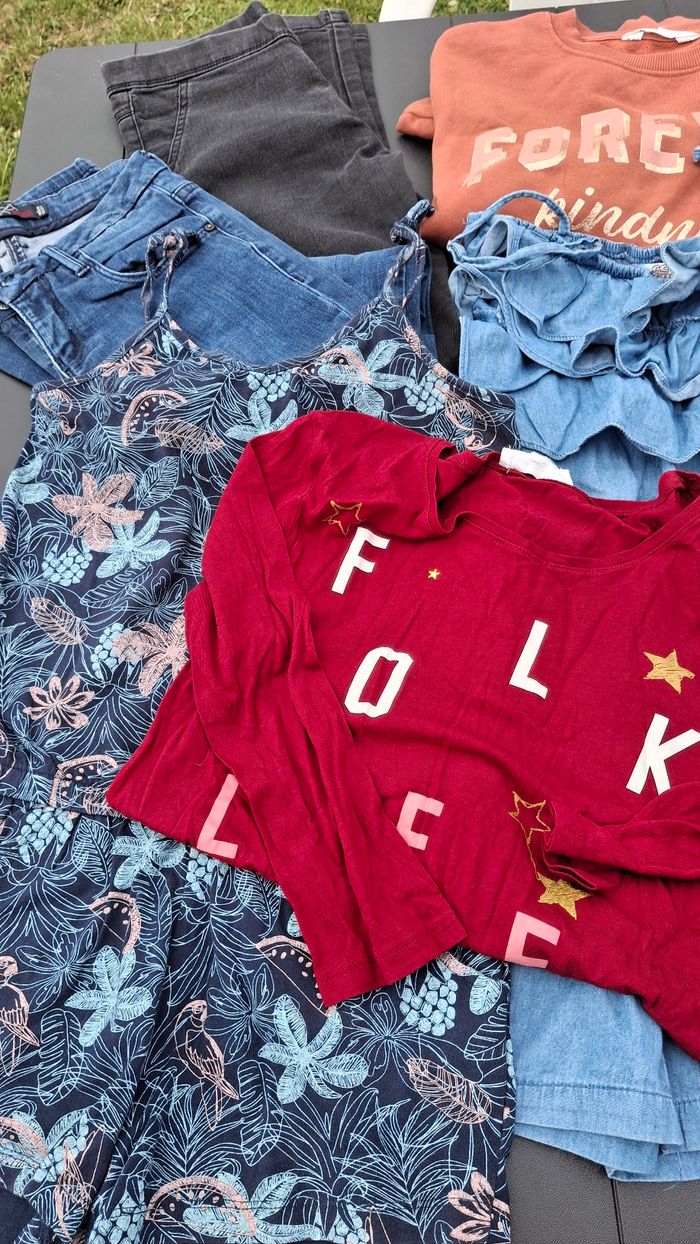 Lot vêtements fille 14 ans - photo numéro 2