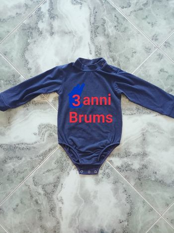 Body Brums 3 anni