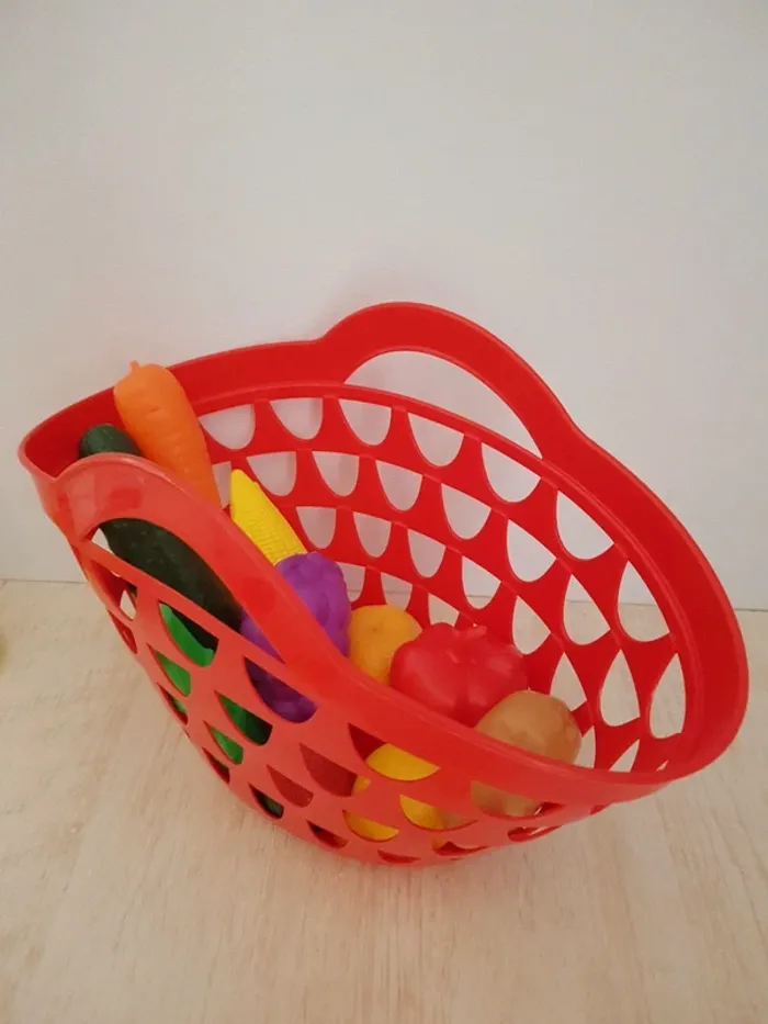 Panier du marché Ecoiffier et dinette - photo numéro 6