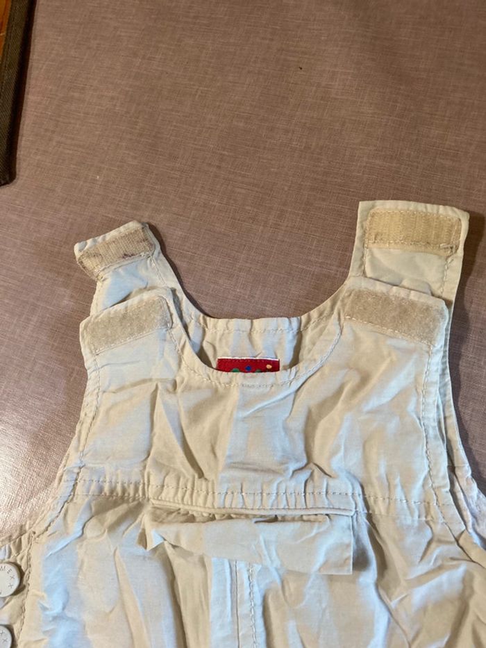 Salopette bébé beige Mini Mexx - Taille 68 (9 mois) - photo numéro 5