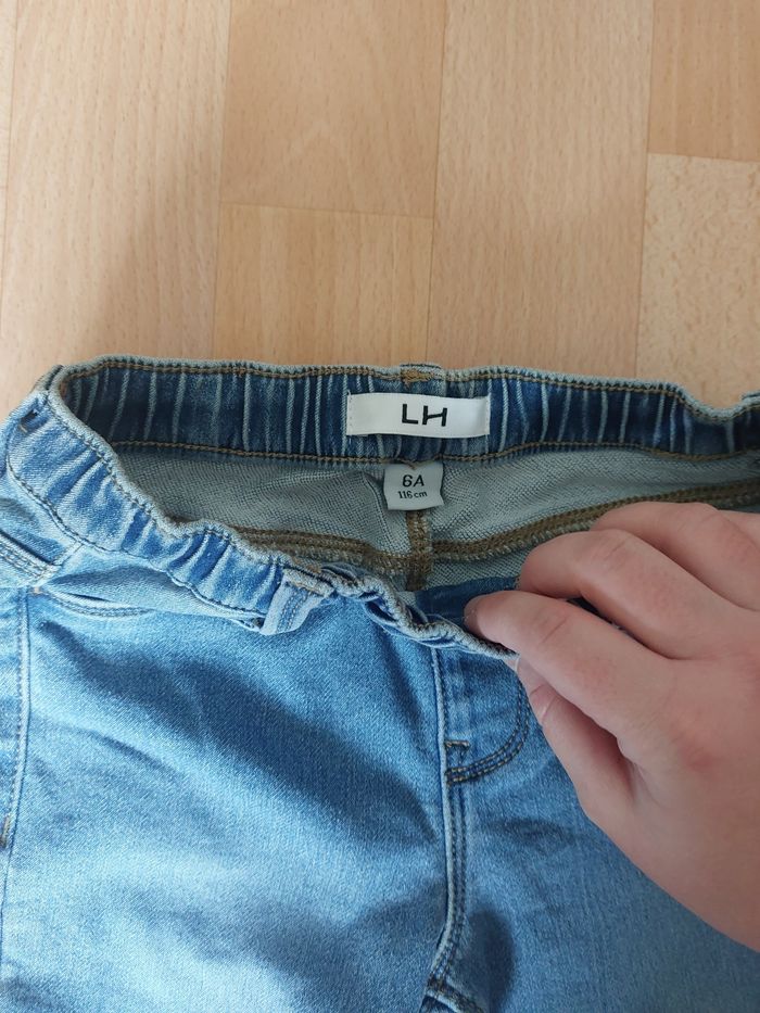 Jeans bleu fille - photo numéro 2