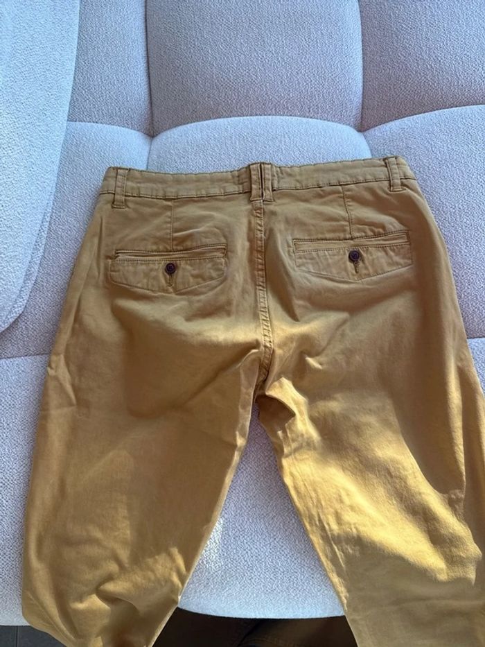 Pantalon jaune moutarde neuf - photo numéro 2