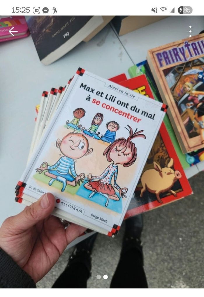 Livre max et lili