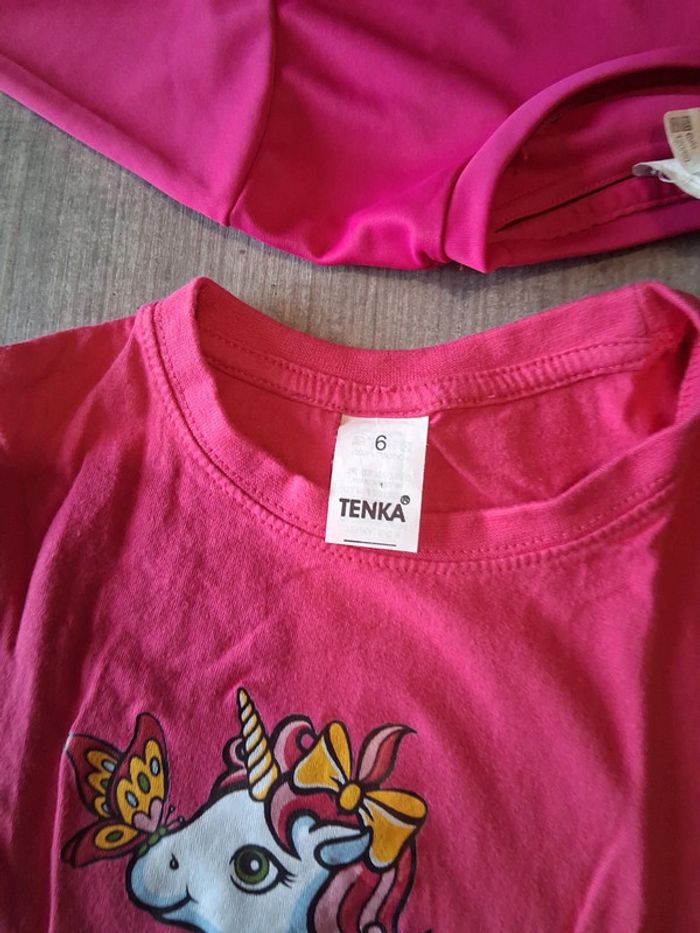 T-shirt manches courtes 6ans tenka - photo numéro 2