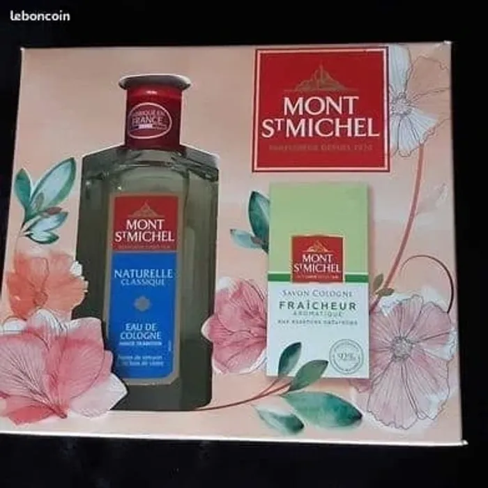 Coffret Mont st Michel eau de cologne + savon neuf jamais déballé