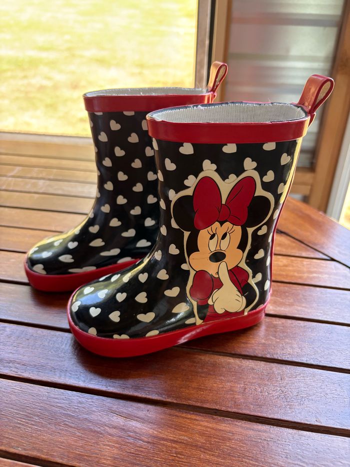 Botte de pluie Minnie pointure 22