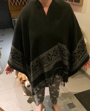 Poncho femme