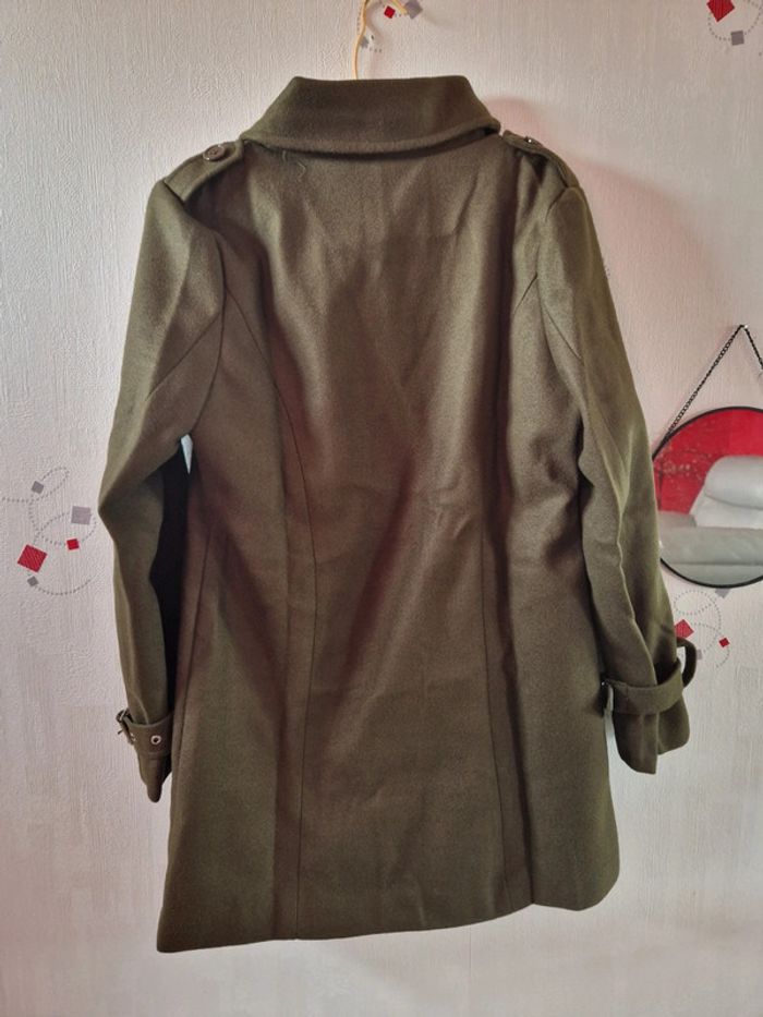 Magnifique manteau femme Kaki Neuf T M - photo numéro 6