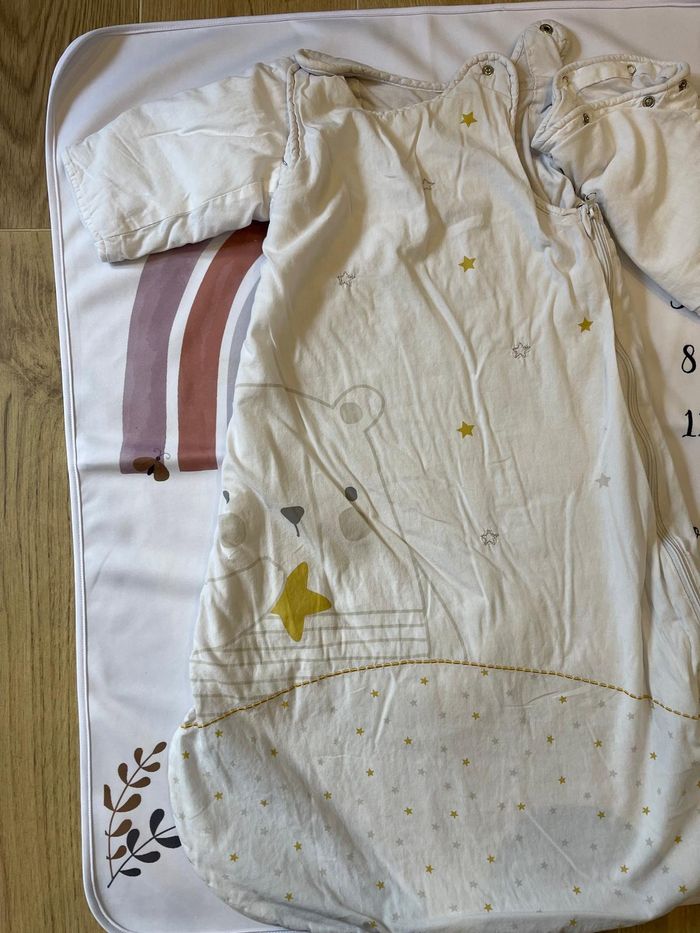 Gigoteuse hiver mixte 0–6 mois – Blanche motif ourson 🧸 - photo numéro 2