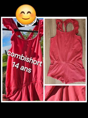 Combishort fille 14 ans