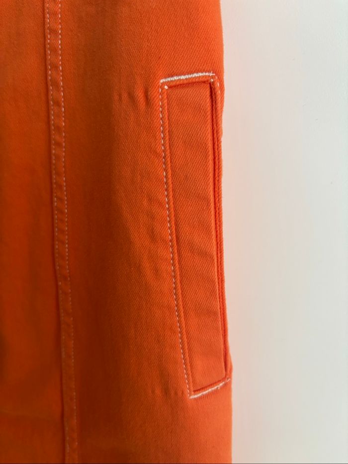 Robe en jean orange ICHI - photo numéro 9