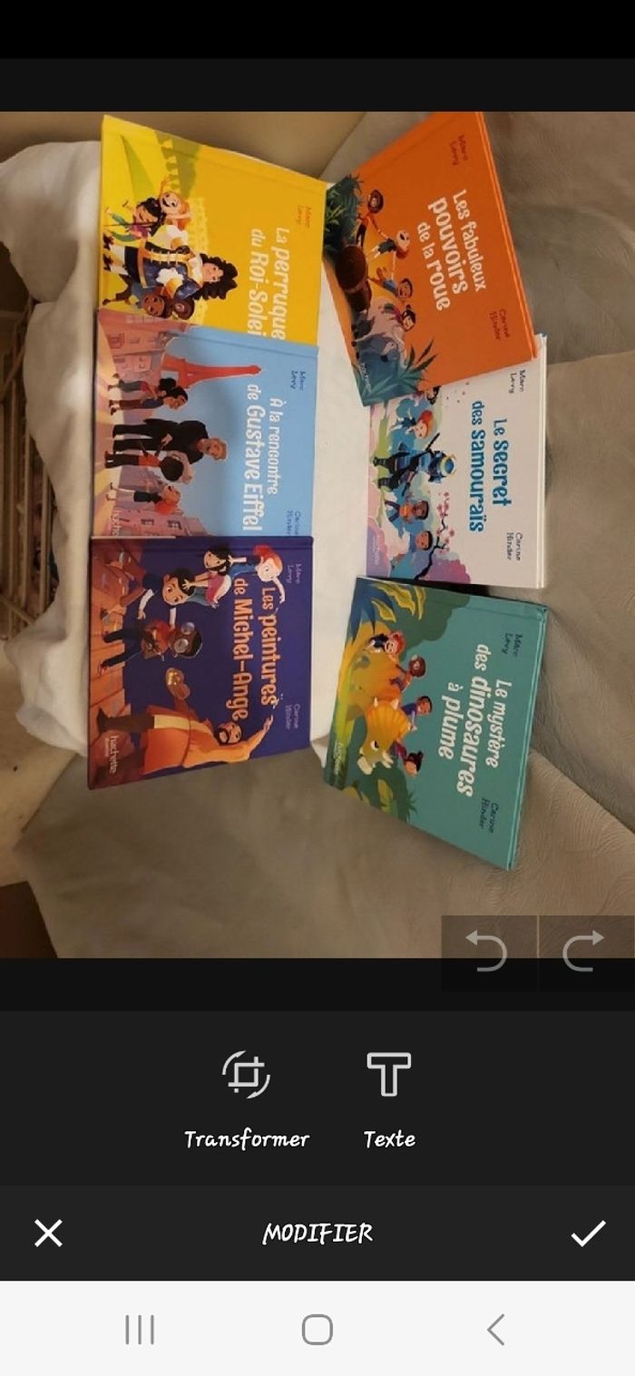 Lot de 6 livre collection mcdo