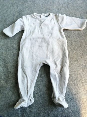 Grenouillère grise DPAM 6M