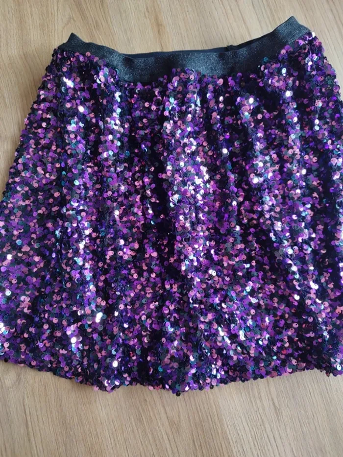 Jupe sequin