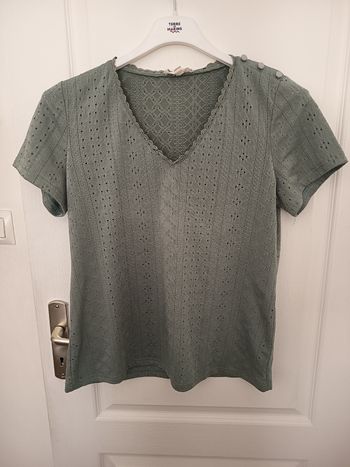 T shirt ajouré 