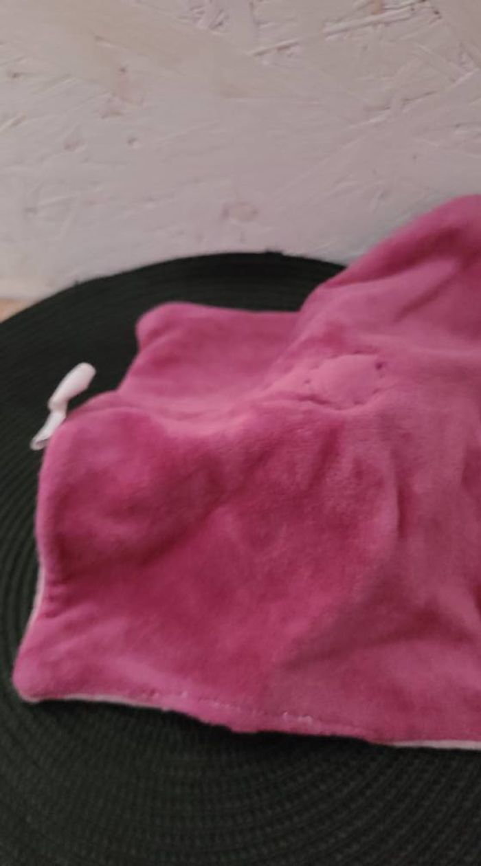 Doudou plat Koala SIPLEC rose et violet - photo numéro 4