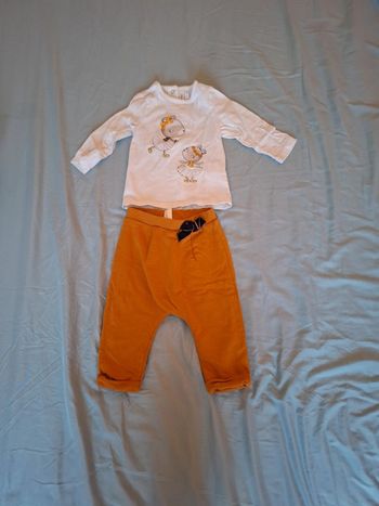 Haut avec pantalon bébé