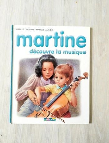 Livre Martine découvre la musique 9782203101357 album jeunesse très bon état