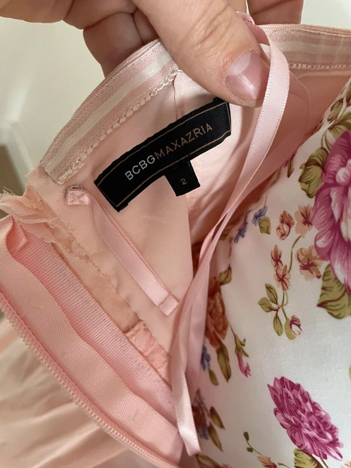 Robe BcbgMaxazria modèle Petal en soie - photo numéro 8