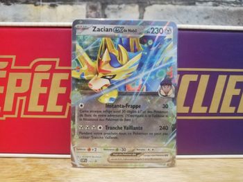 Carte Pokemon Zacian EX de Nabil Promotionnelle