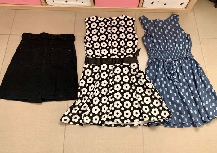Lot 2 robes + 1 jupe taille 36/S - photo numéro 2