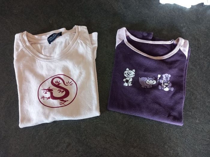 Lot de 2 tee shirt