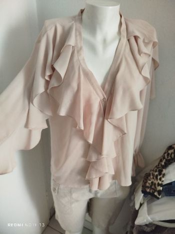 #kytieXSfemme. Chemise blouse manche longue taille XS