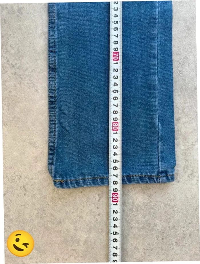 Jeans Levi's 511 W28 FR38 L28 coupe droite bleu Femme women pan590b - photo numéro 5