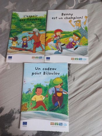 3 petits livres sur l'environnement pour enfant