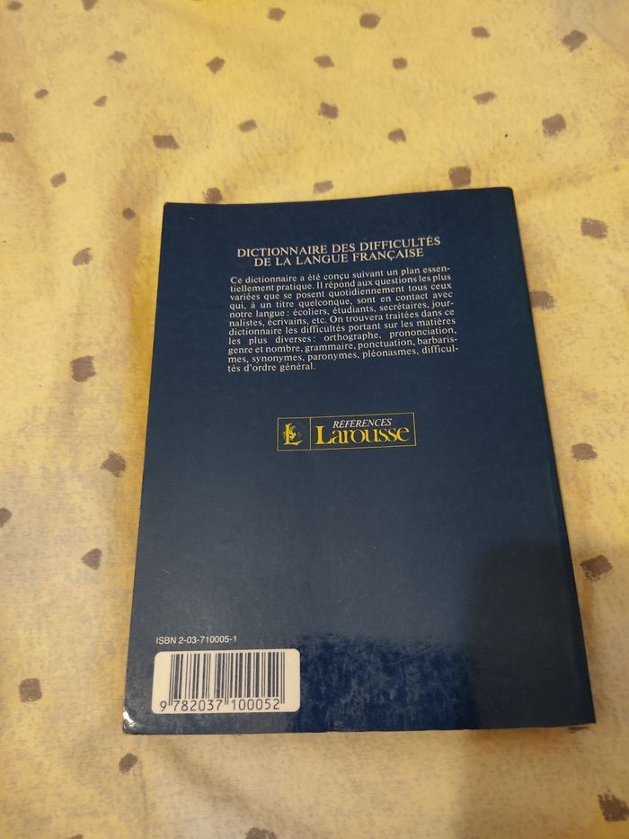 Dictionnaire des difficultés de la langue française - photo numéro 2