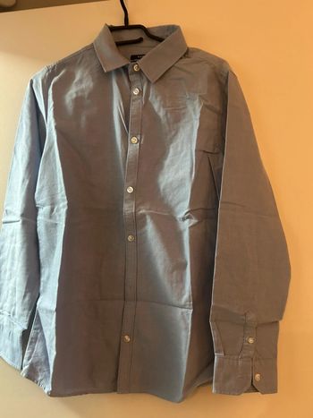 Chemise bleue Kiabi XS