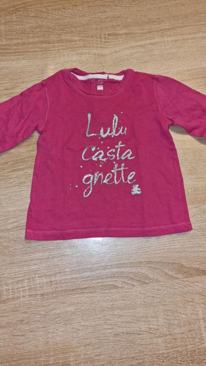 T-shirt manches longues 12mois