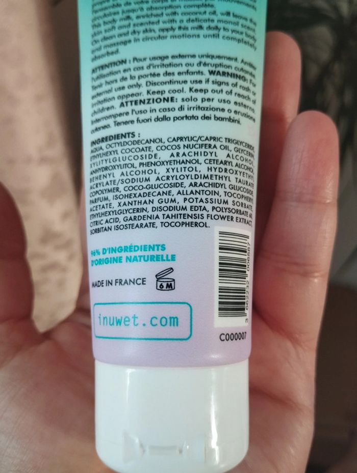 Lait corps  monoi coco milk - photo numéro 3