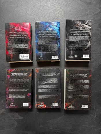 Lot de livres Hades - Persephone