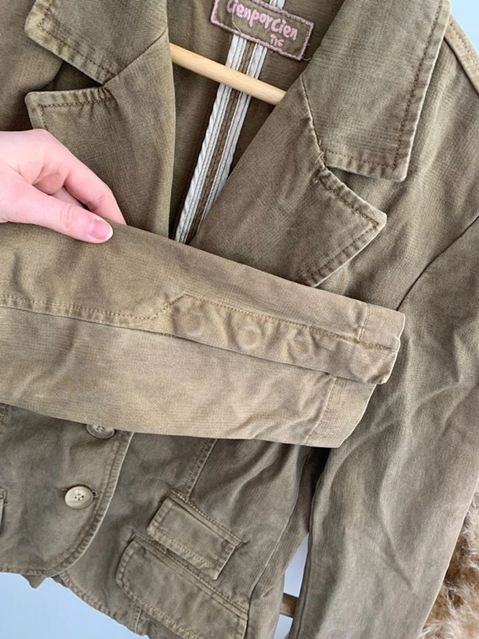 vetements d'exterieur sans marque marron et kaki taille M - photo numéro 3