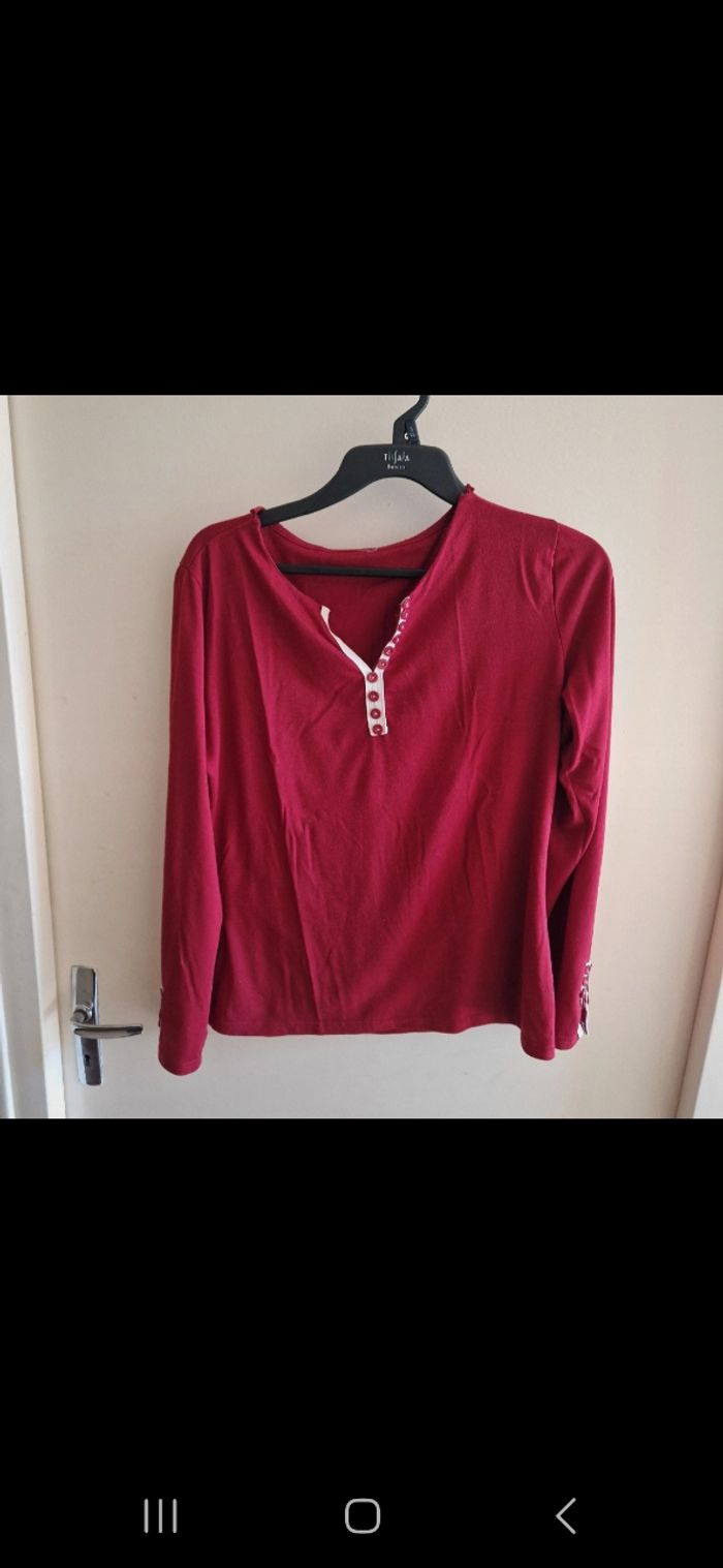 40/42 Tee-shirt manches longues