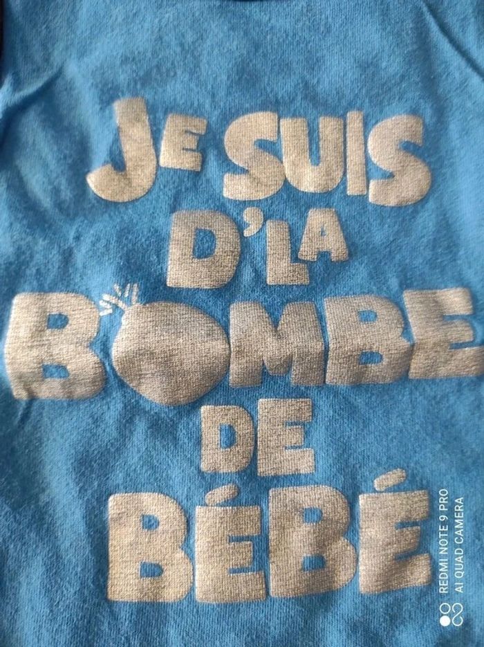 Lot de 2 bodies sans manches 6 mois - photo numéro 2