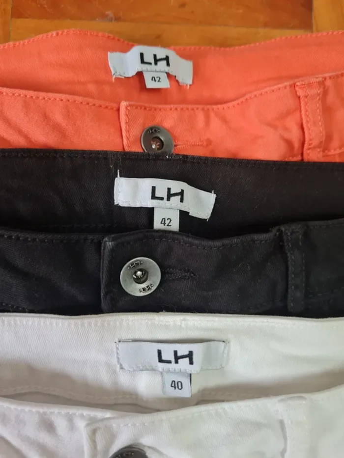 Lot de 3 bermudas femme LH T 40 et 42 - photo numéro 5
