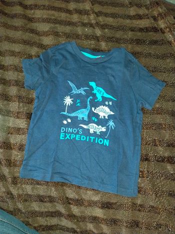 Tshirt 3 ans sergent major dino