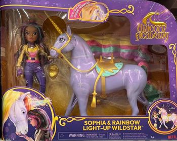 Unicorn academy Sophia rainbow lumineux neuf