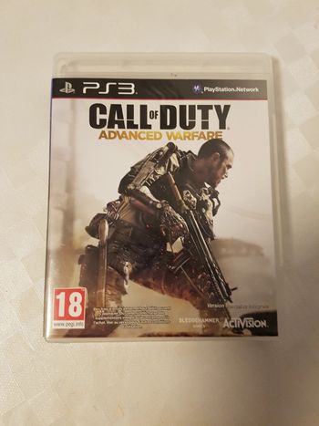 Call of duty advanced warfare ps3 game