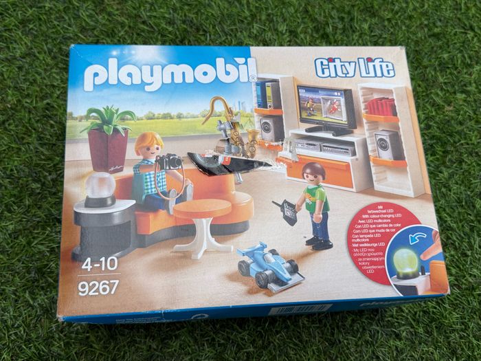 Salon playmobil réf 9267