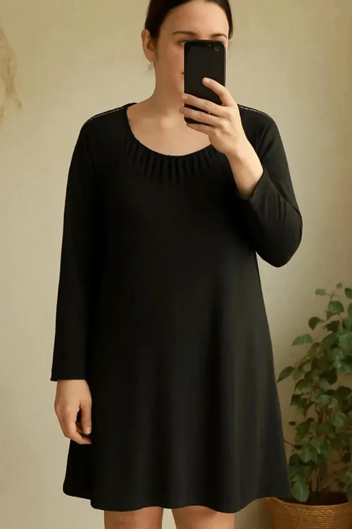 Tunique Noire - Taille Unique