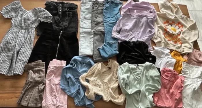 Lot vêtements fille 12 ans