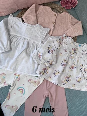 Lot de 2 ensembles taille 6 mois