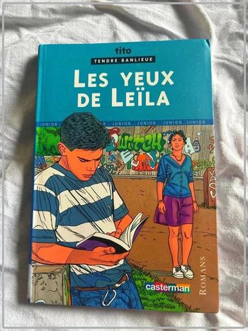 Les yeux de Leila - livre collège 1
