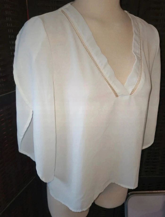 Blouse blanche shein 36