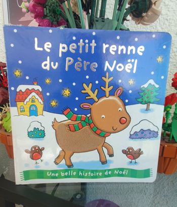 Livre Le Petit renne du Père Noël