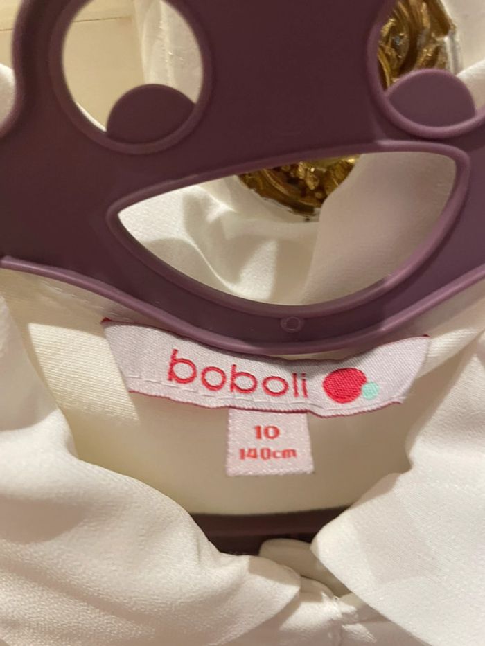 Chemise blanche Boboli 10 ans fille - photo numéro 2